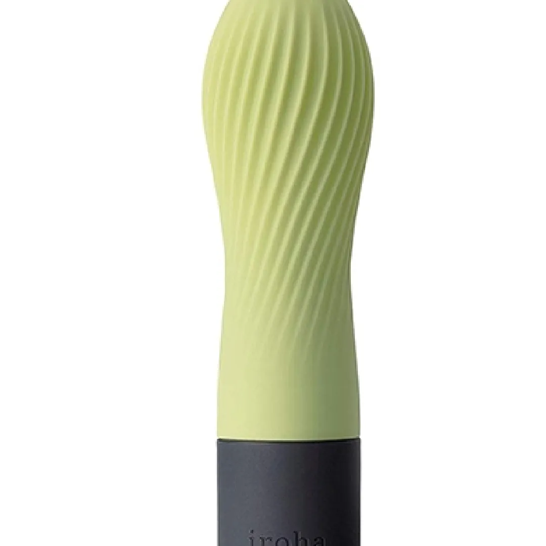 Iroha Zen Matcha Waterproof Silicone Mini Vibrator - Green