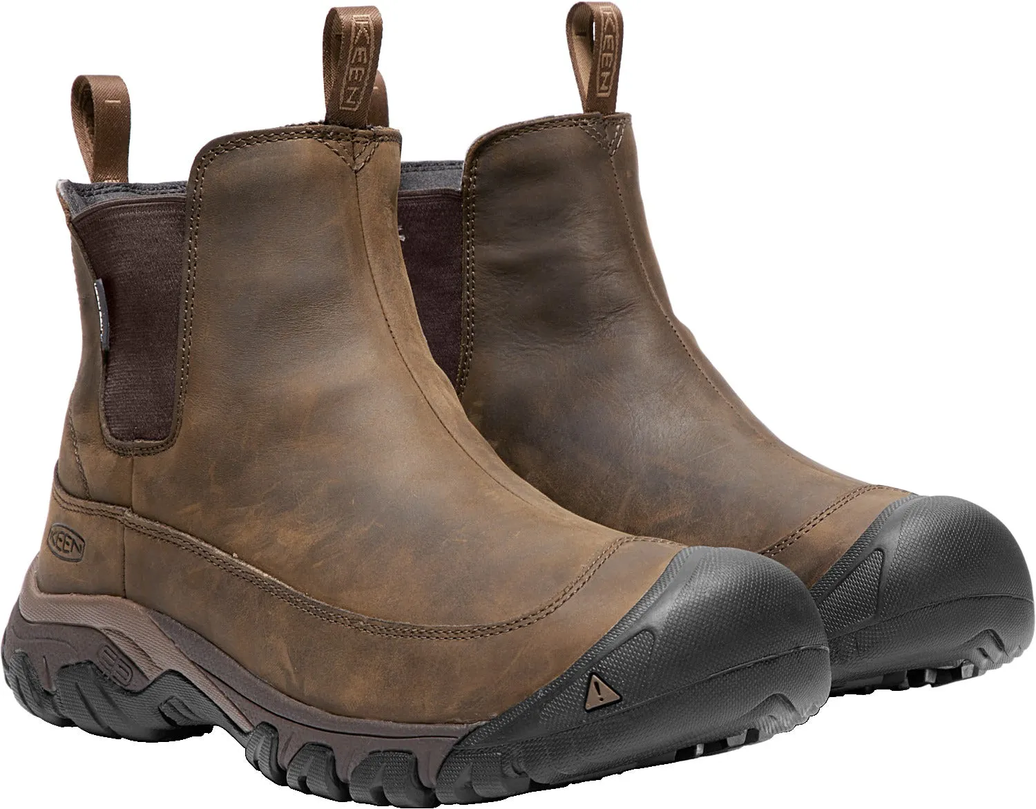 'Keen Outdoor' Men's Anchorage III 200GR WP Boot - Dark Earth / Brown