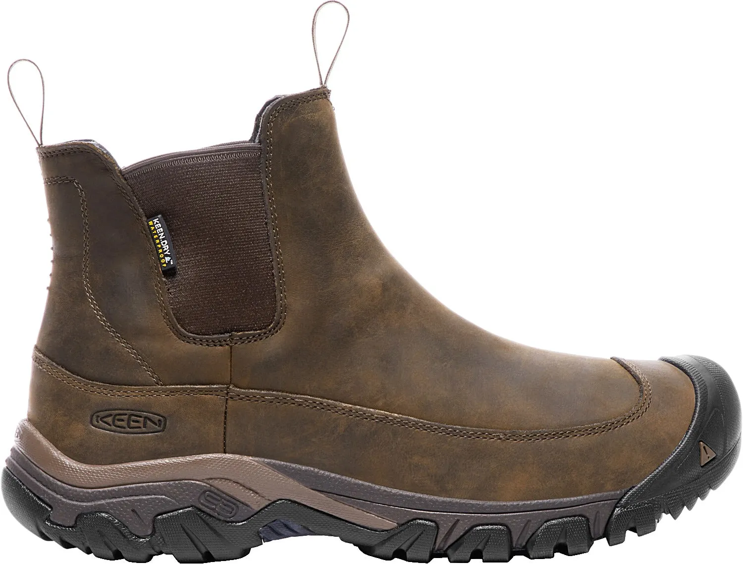 'Keen Outdoor' Men's Anchorage III 200GR WP Boot - Dark Earth / Brown