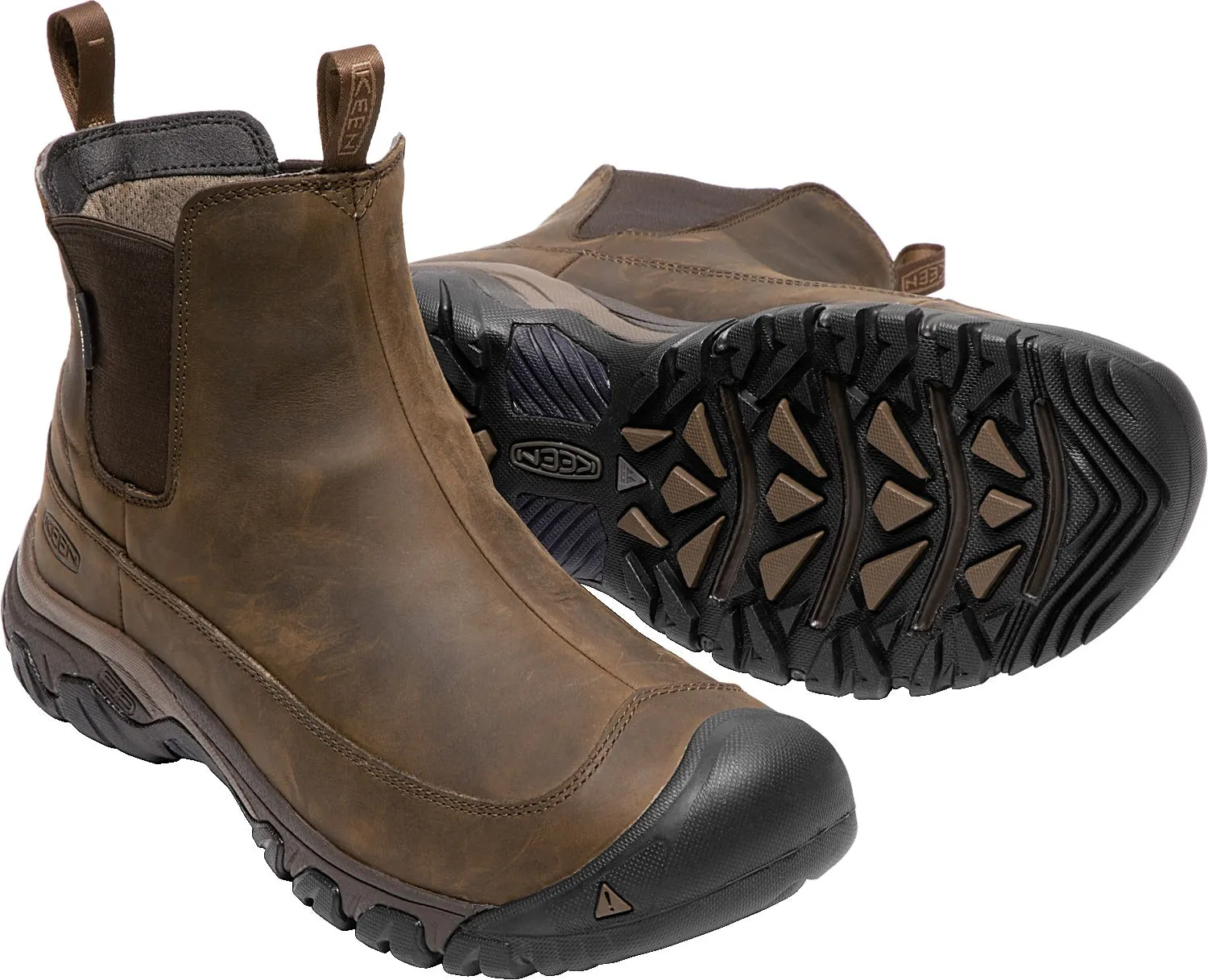 'Keen Outdoor' Men's Anchorage III 200GR WP Boot - Dark Earth / Brown