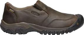 'Keen Outdoor' Men's Brixen II WP Slip On - Dark Earth / Brown