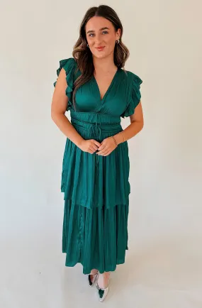 KEEP YOU WAITING SILK MAXI DRESS