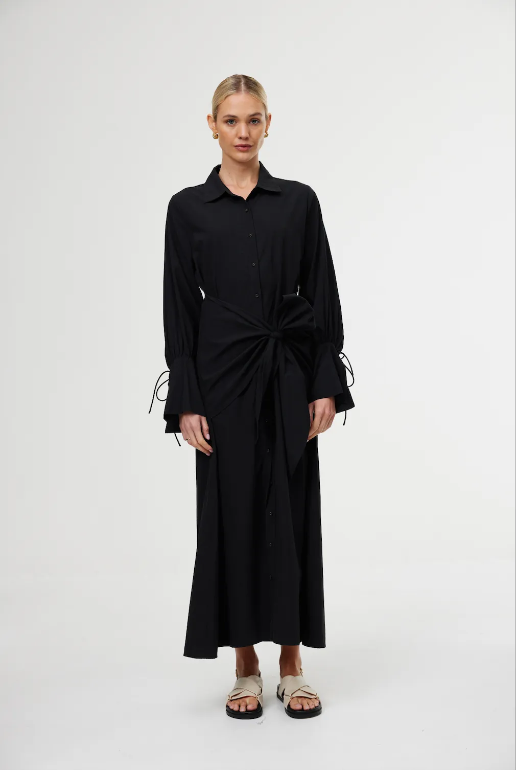 KINNEY Dakota Maxi Dress NOIR