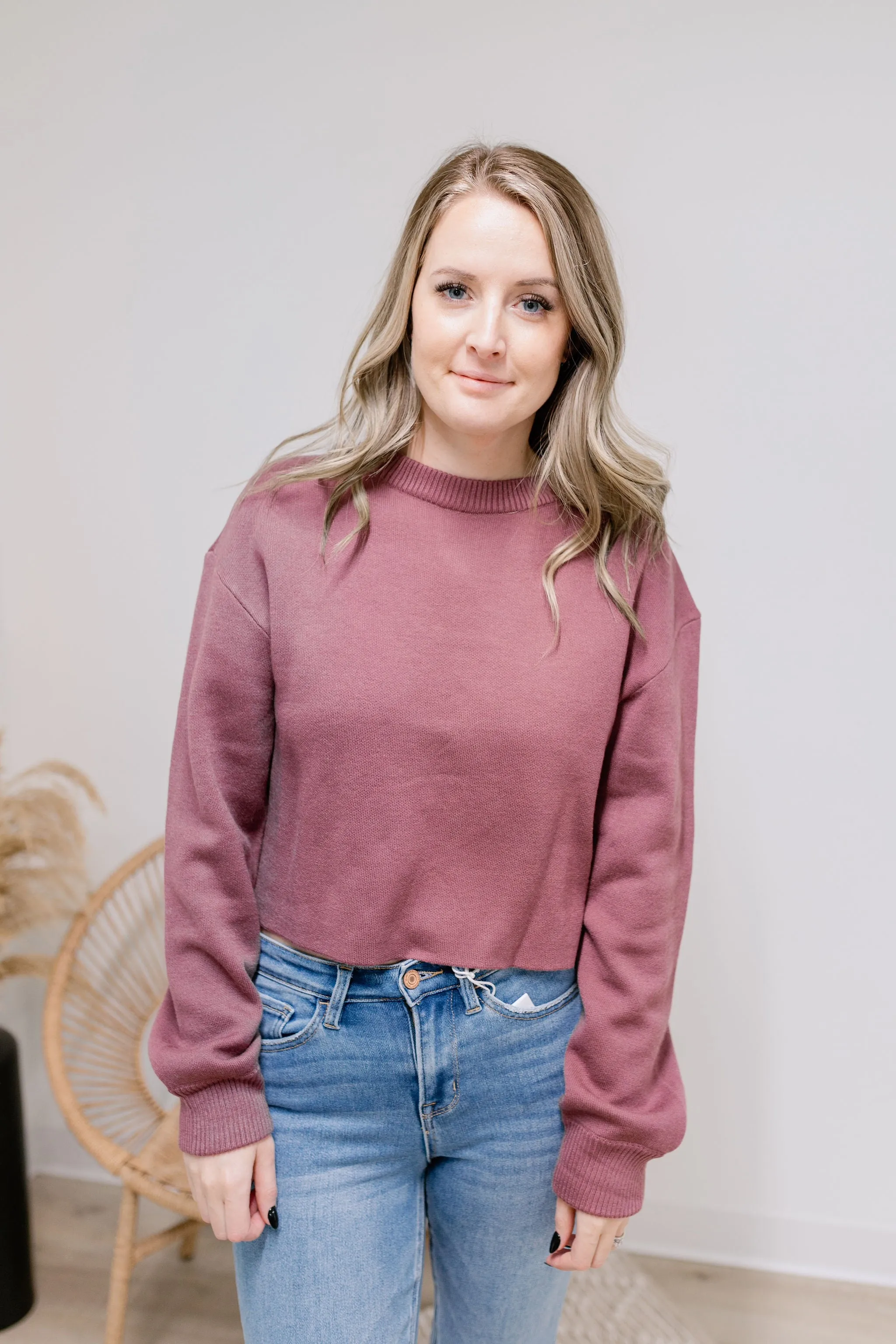 Kirsten Sweater - Plum