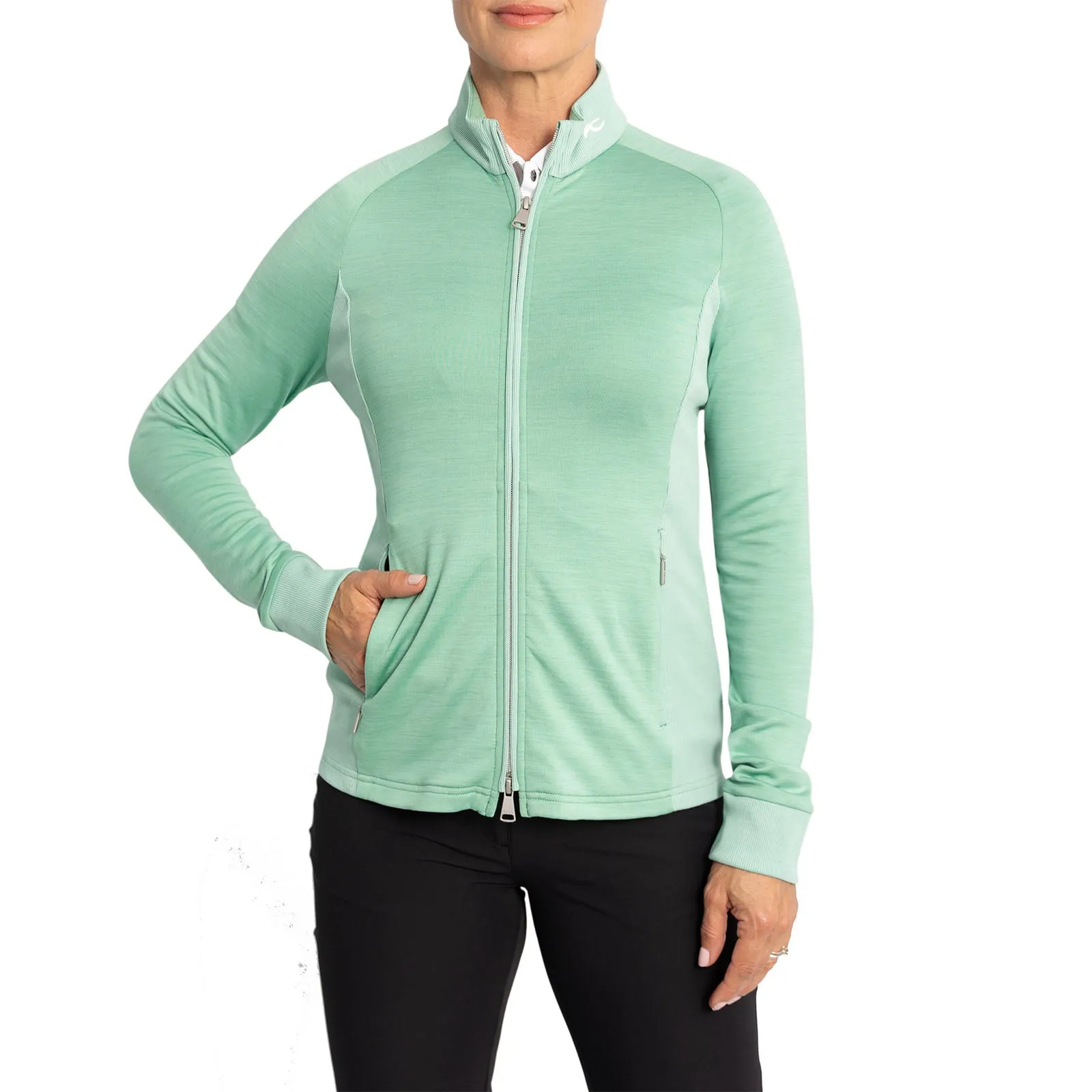 KJUS Women's Lara Techwool Golf Jacket - Mineral