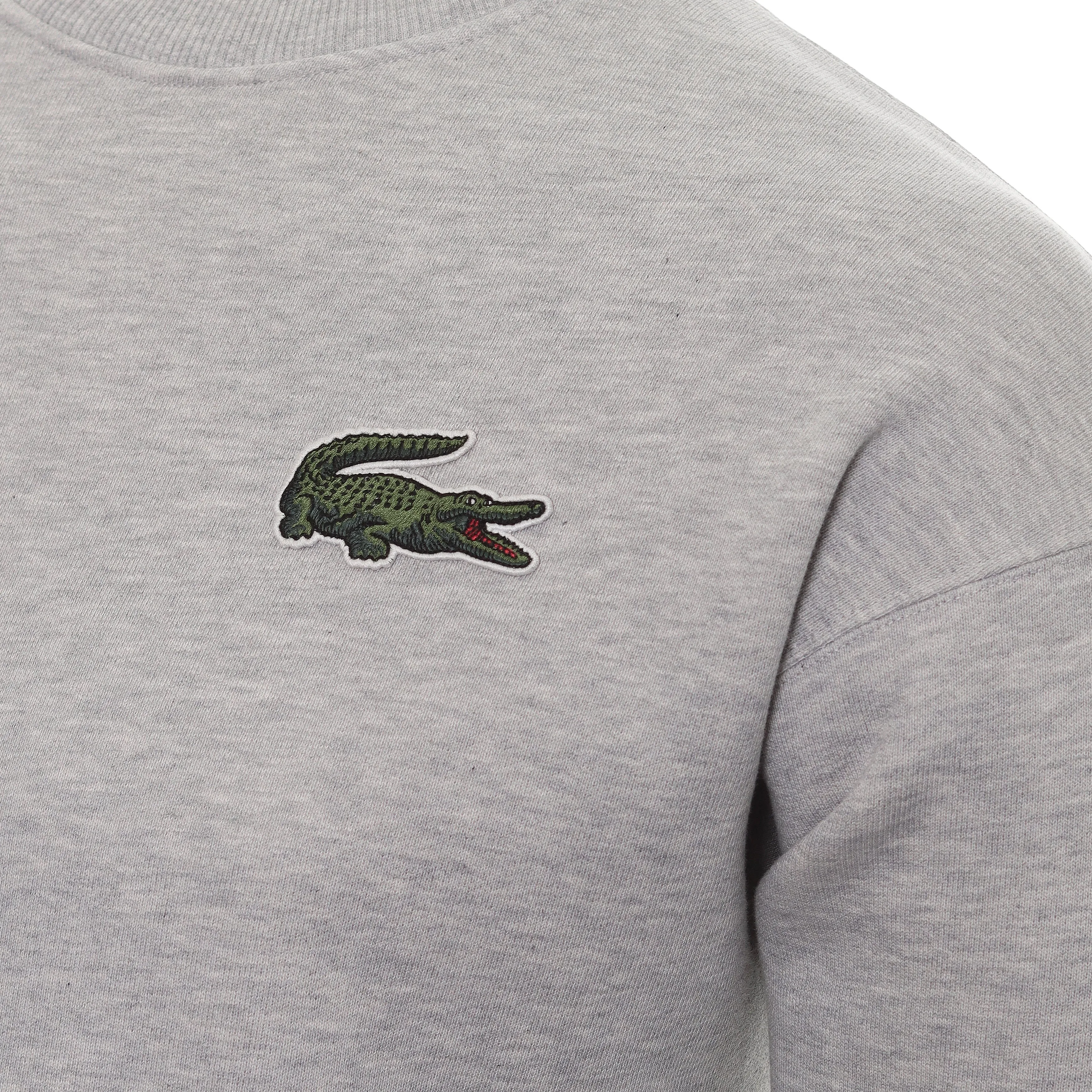 Lacoste Crew Neck Large Croc Sweater