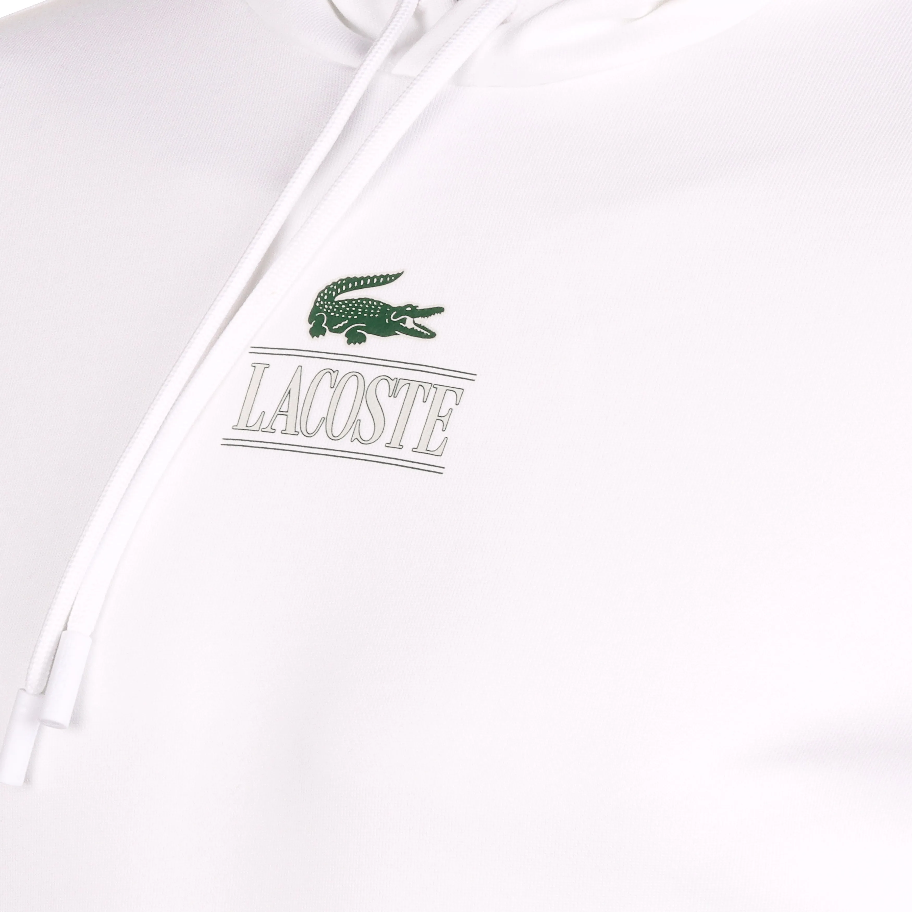 Lacoste Print Hooded Sweater