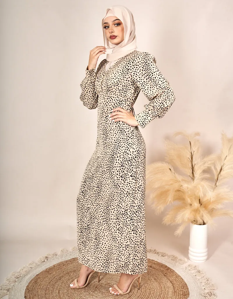 Lia Leopard Dress