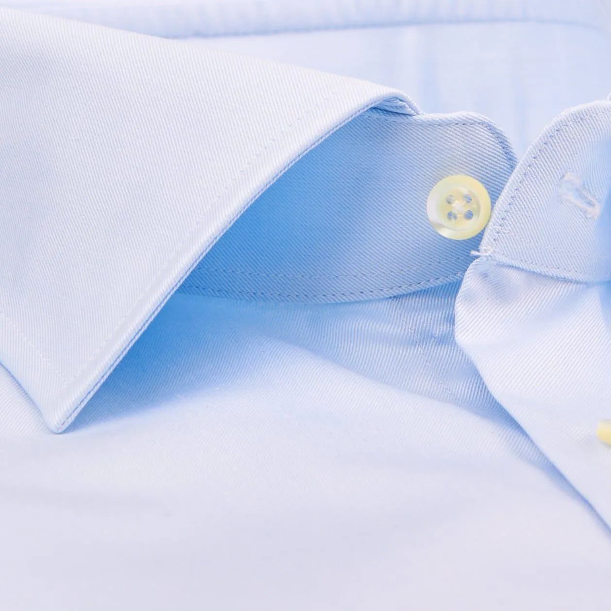 Light Blue Slimline Single Cuff Shirt