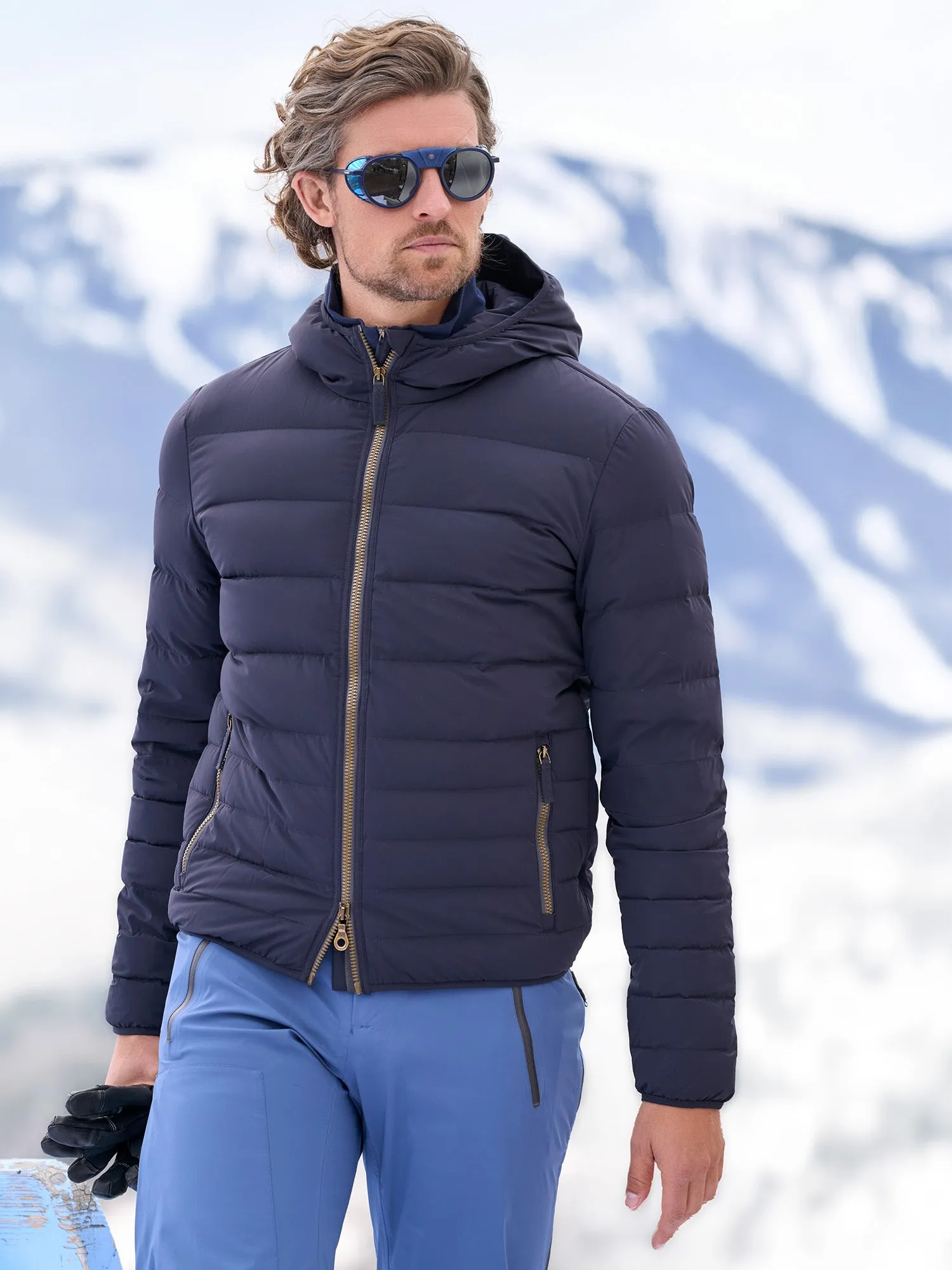 Lorenzo Quilted Down Jacket