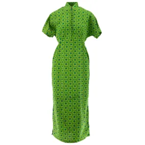 Mandarin Maxi Dress - Citrus Kiwi