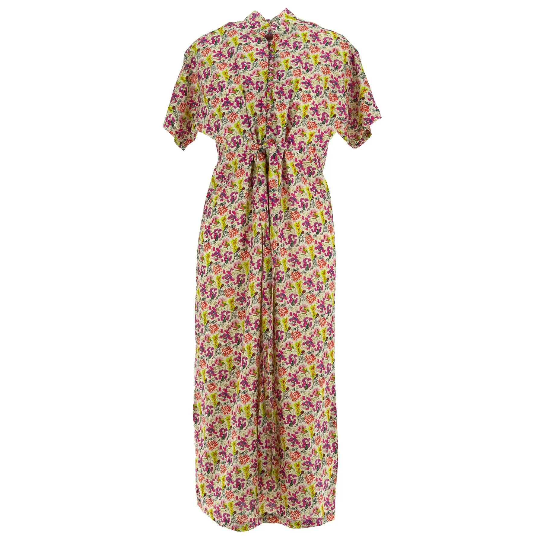 Mandarin Maxi Dress - Summer Meadow