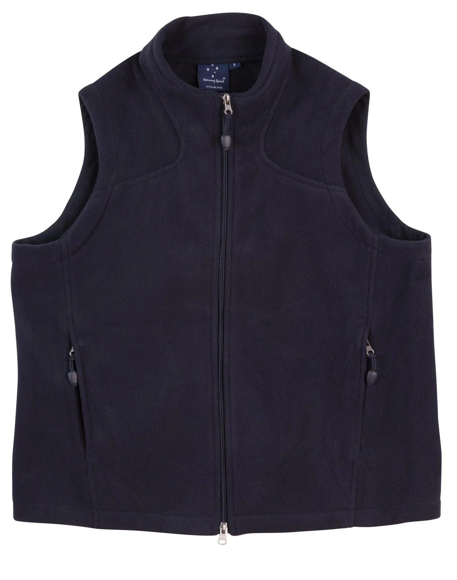 Mens Bonded Fleece Diamond Vest