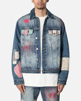 MNML Rugged Trucker Denim Jacket Blue