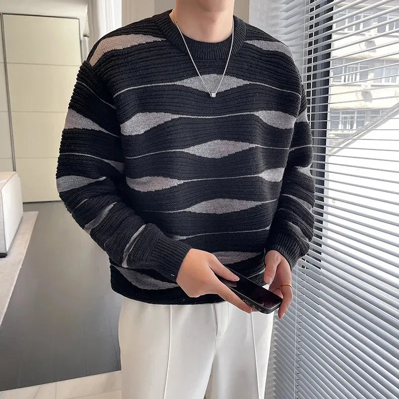 Monochrome Mirage Knit Sweater