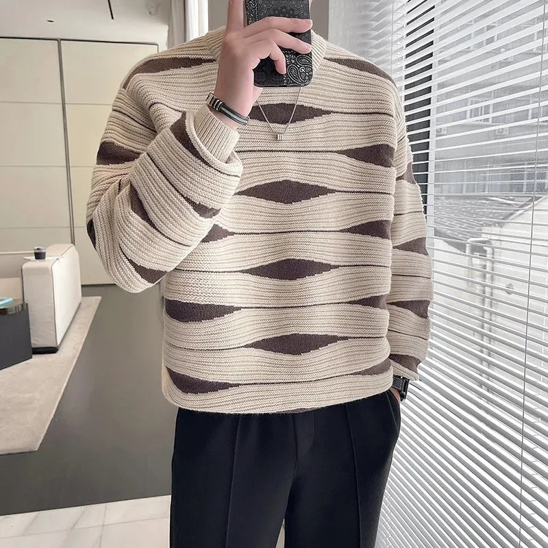 Monochrome Mirage Knit Sweater