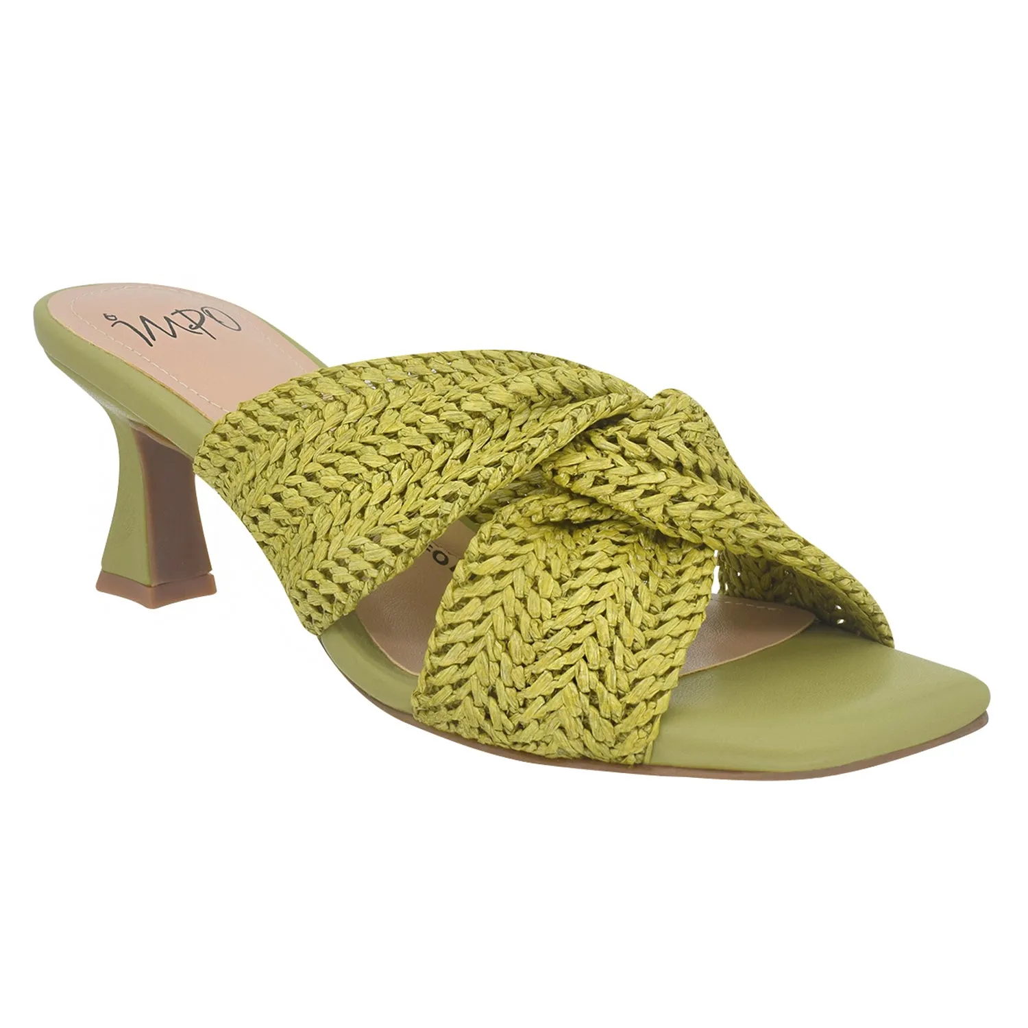 Nikka Raffia Sandal with Memory Foam