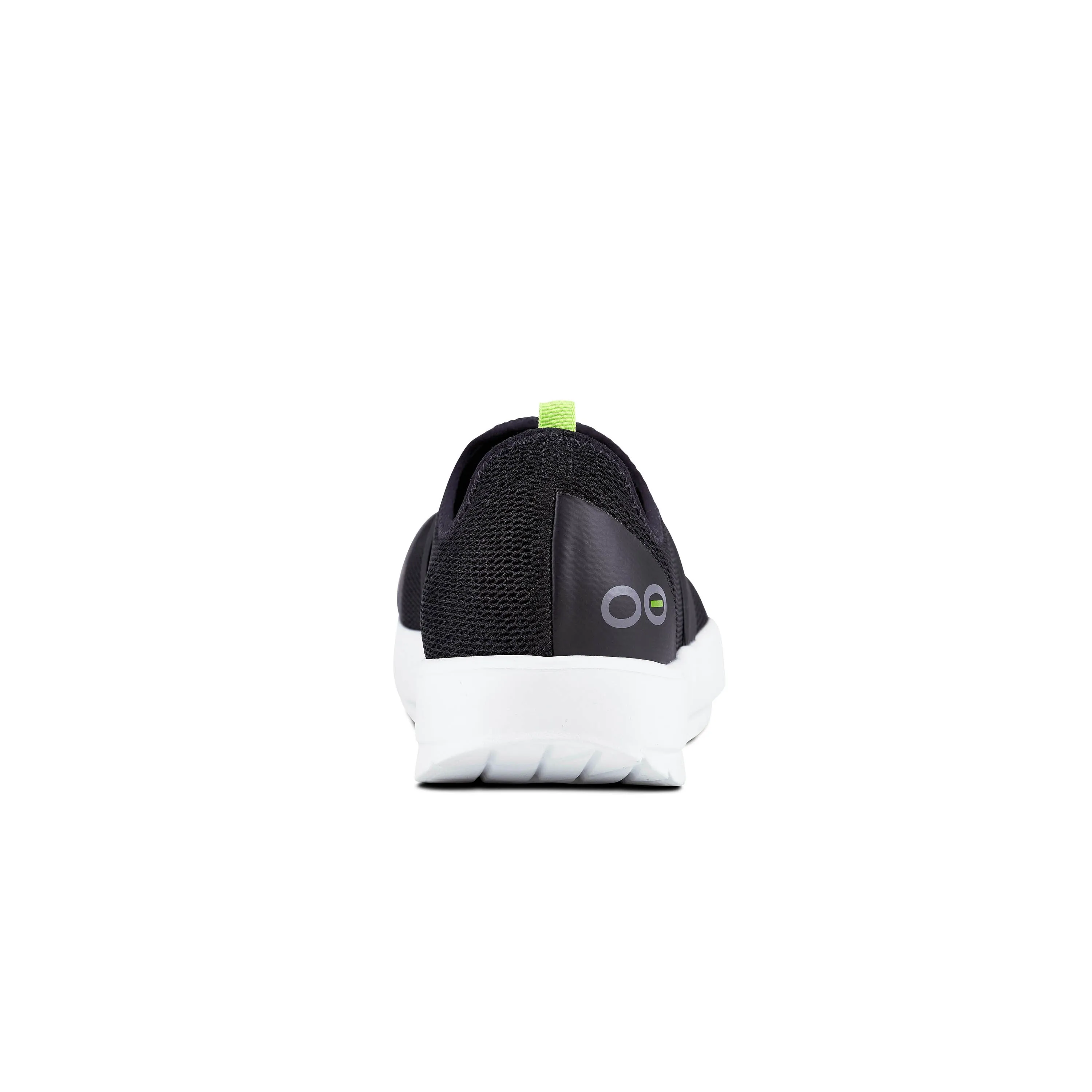 'OOFOS' Women's OOmg Fibre Low Slip On - White / Black