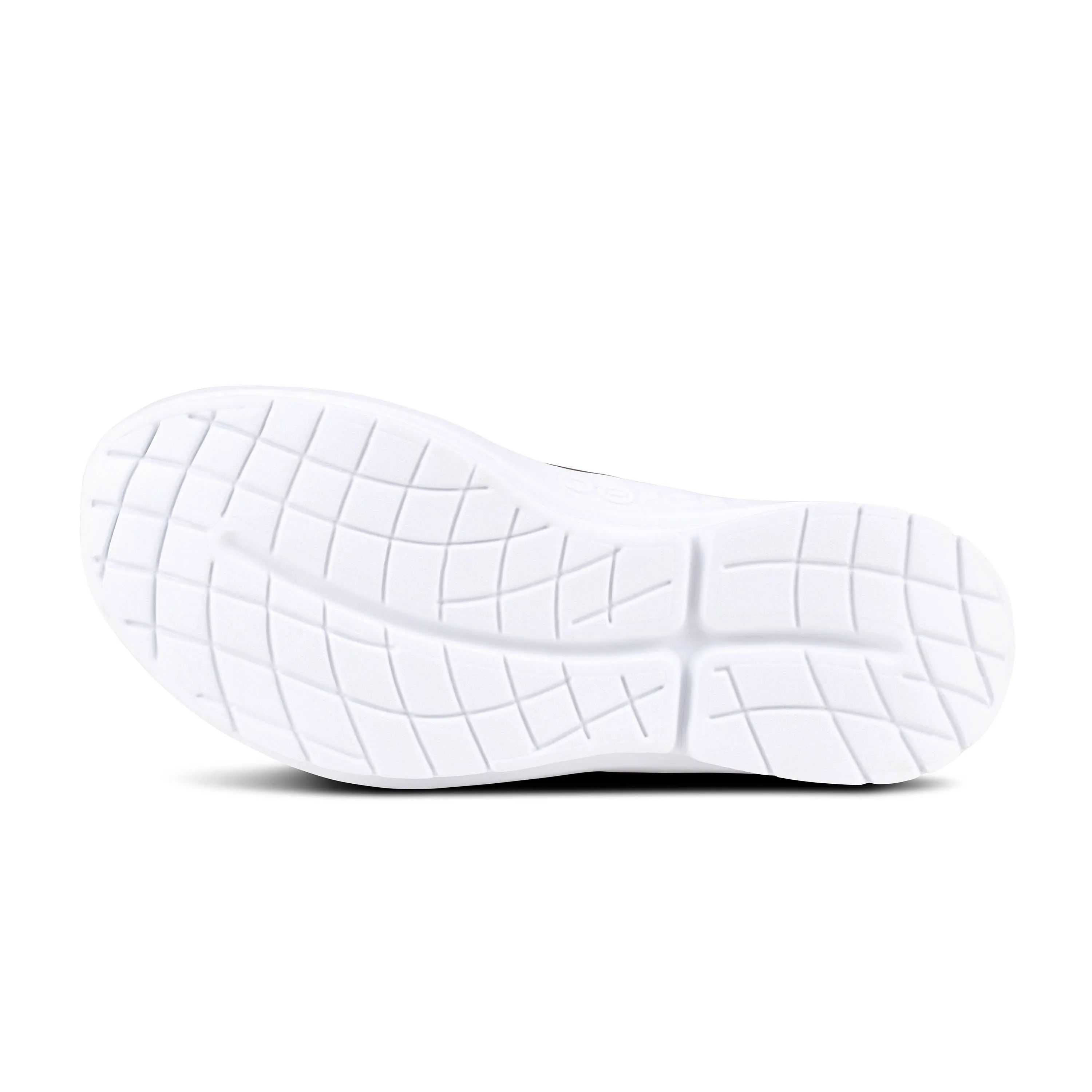 'OOFOS' Women's OOmg Fibre Low Slip On - White / Black