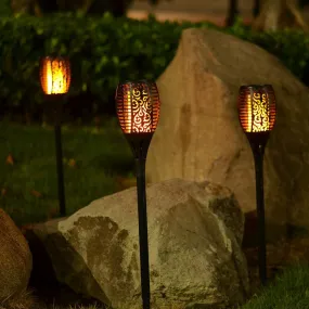 Outdoor Solar Flame Light Torch