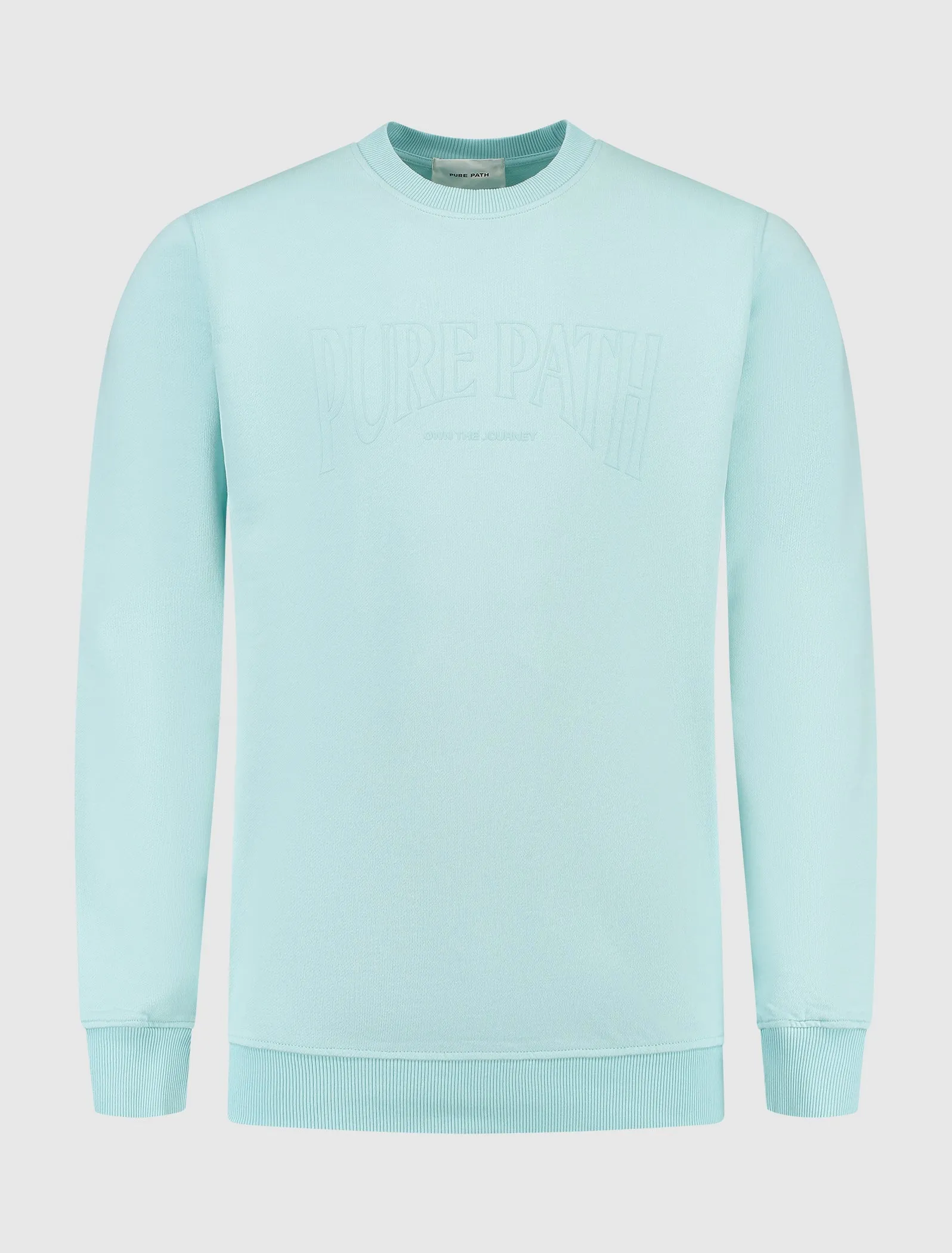 Outline Focus Sweater | Aqua