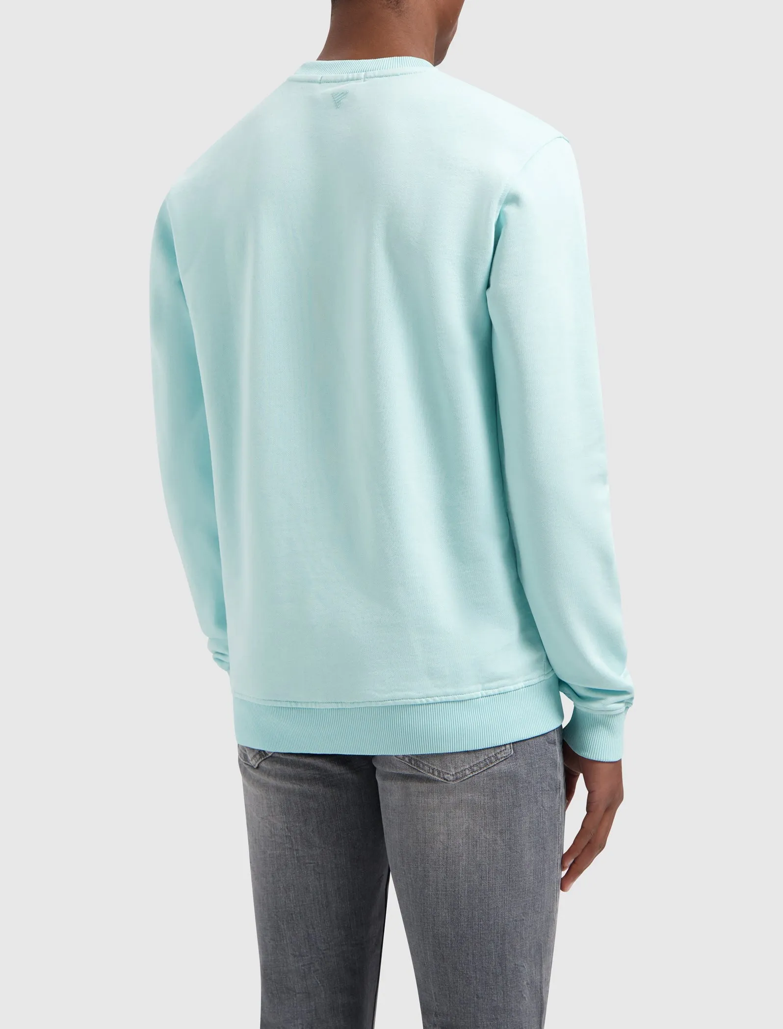 Outline Focus Sweater | Aqua