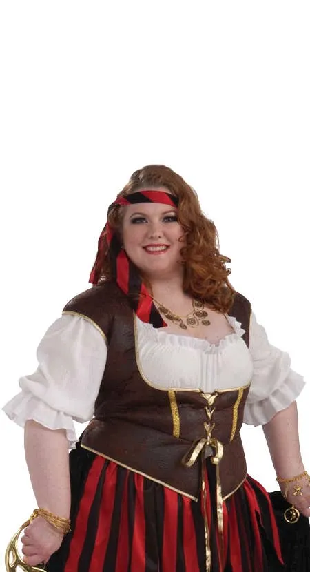 Pirate Lady Plus Size Womens Costume