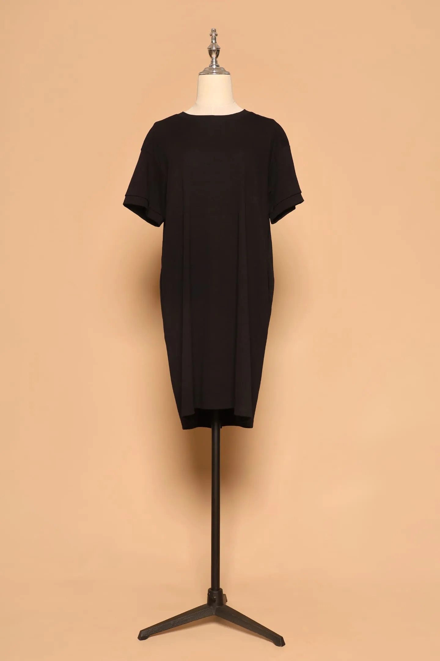 PO - Caro Tee Dress in Black