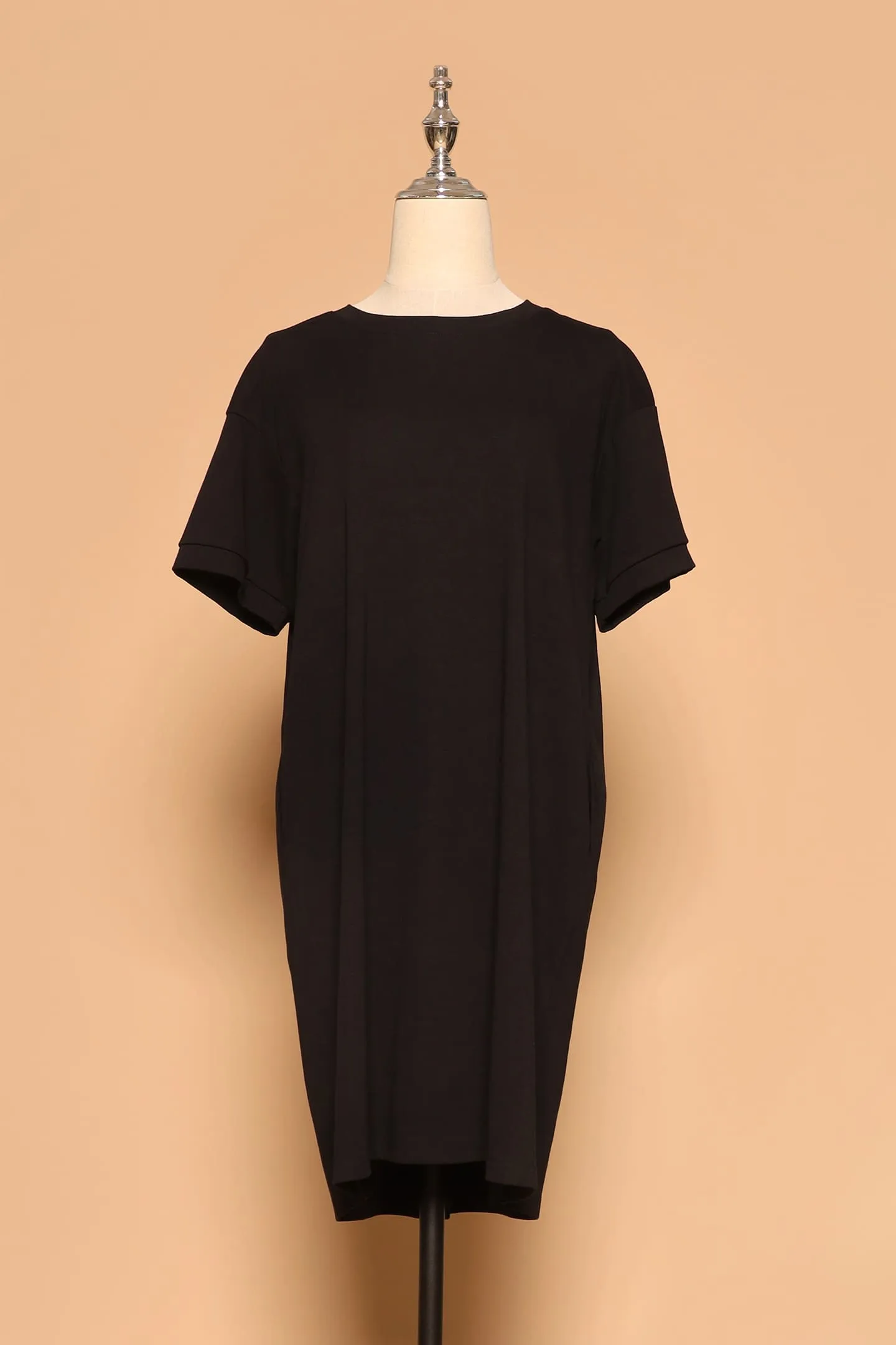 PO - Caro Tee Dress in Black