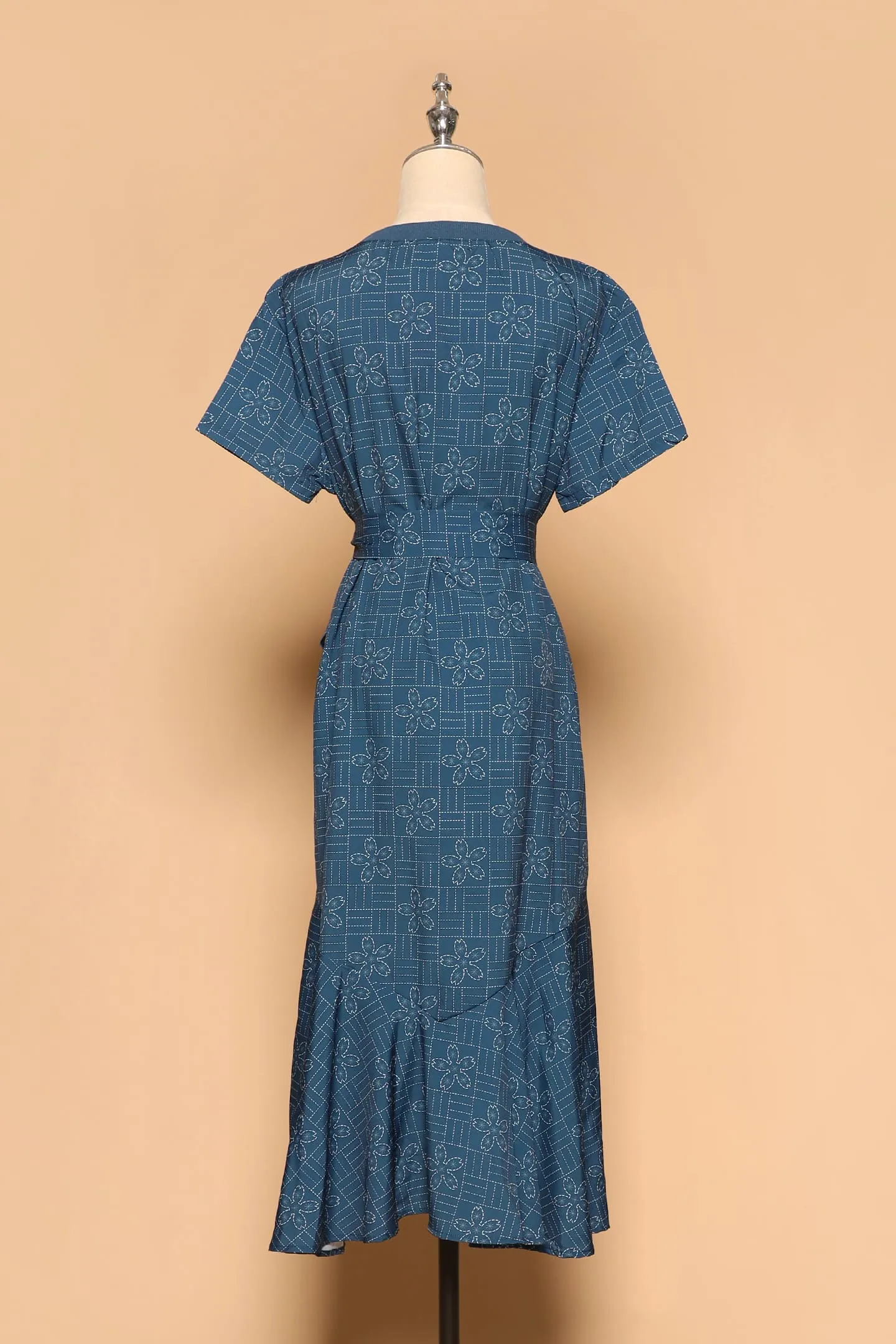 PO - Gisele Dress in Blue Akira