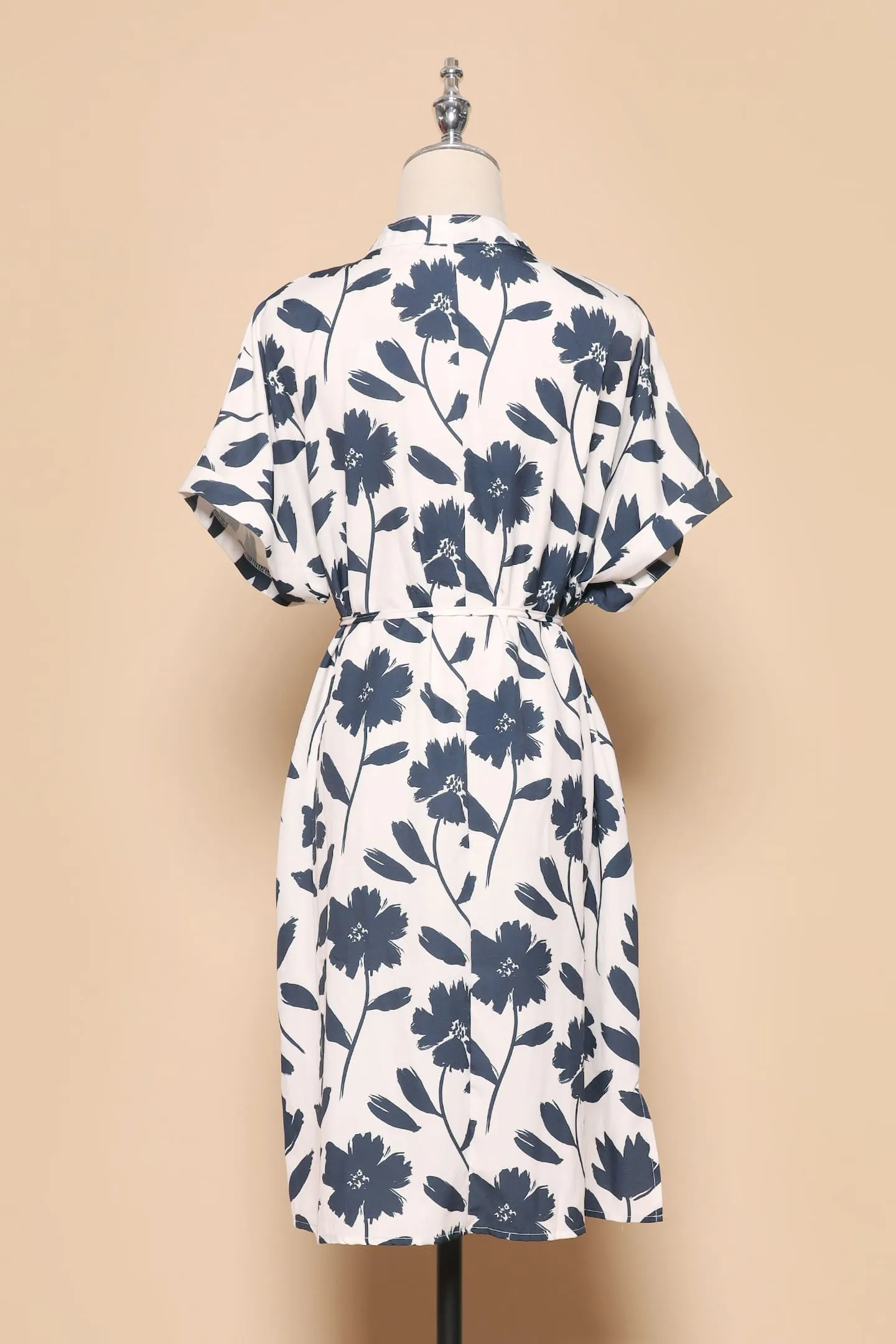 PO - Penn Dress in Monochrome Floral