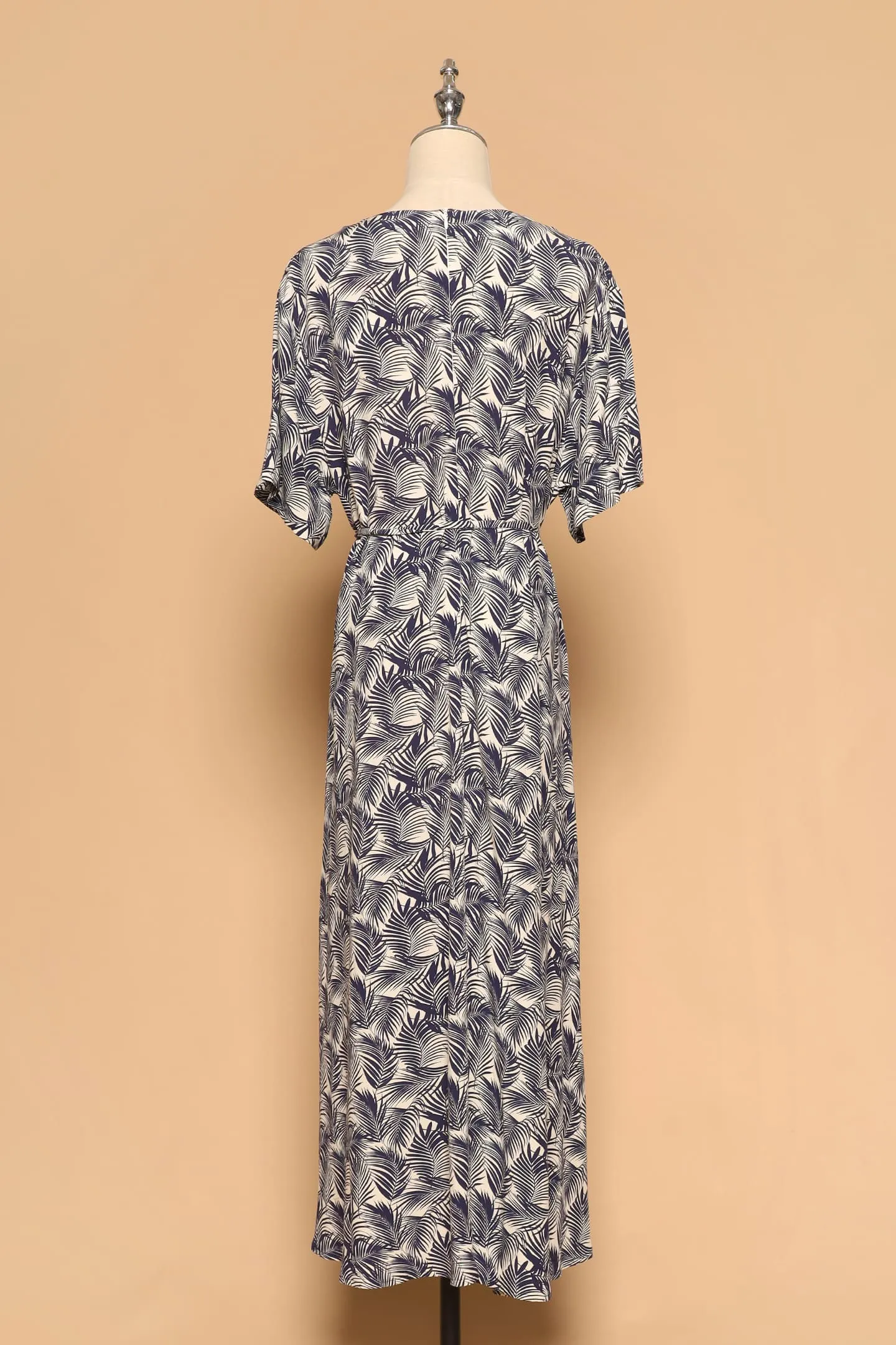 PO - Shiso Dress in Navy Foliage