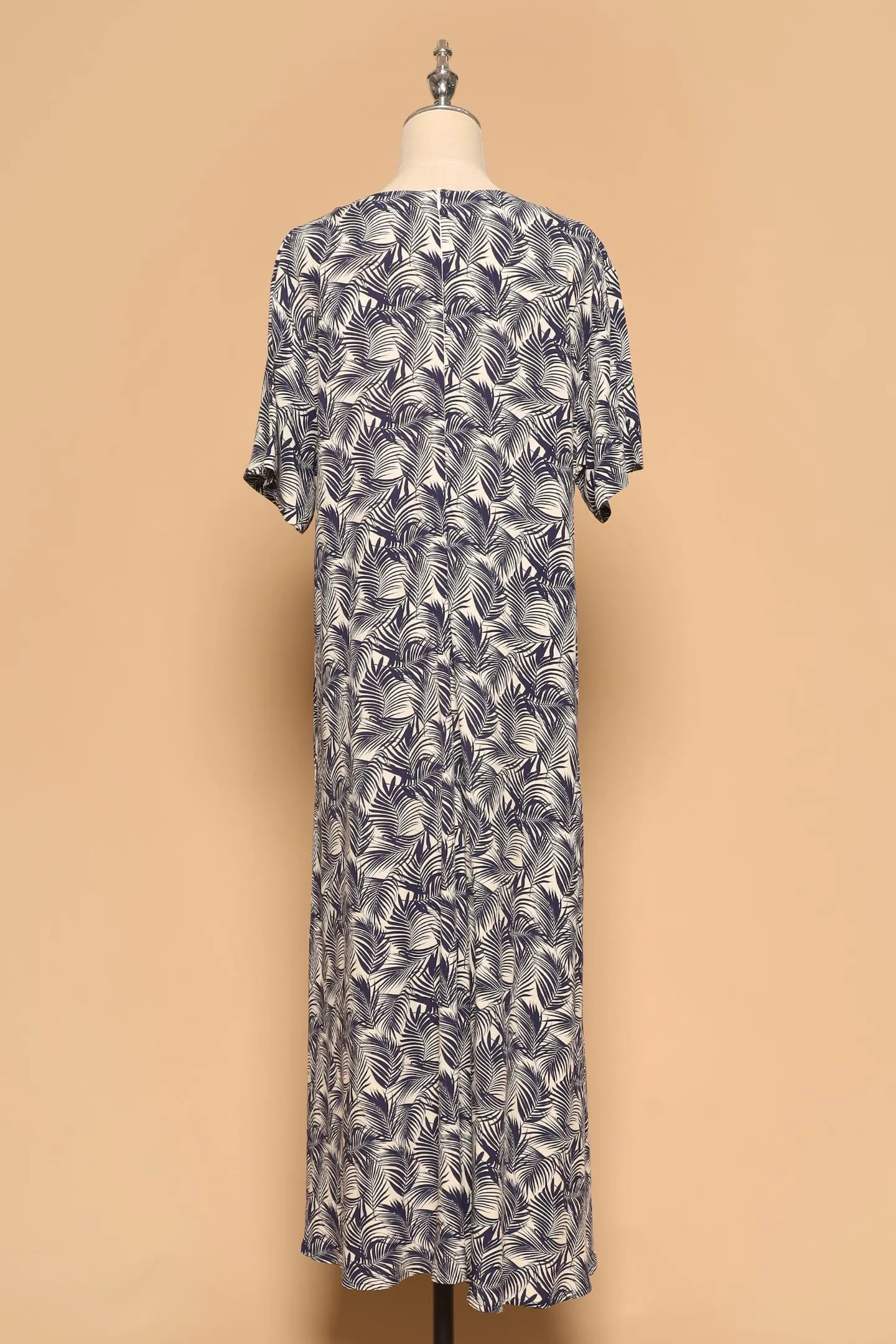 PO - Shiso Dress in Navy Foliage