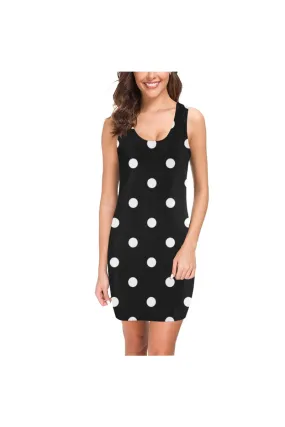 Polka Dot Medea Vest Dress (Model D06)