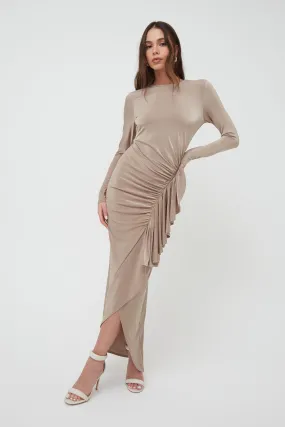 PREMIUM FRILL MAXI DRESS