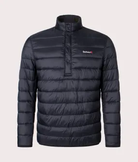 Quarter Zip Baffle Quilted Jacket