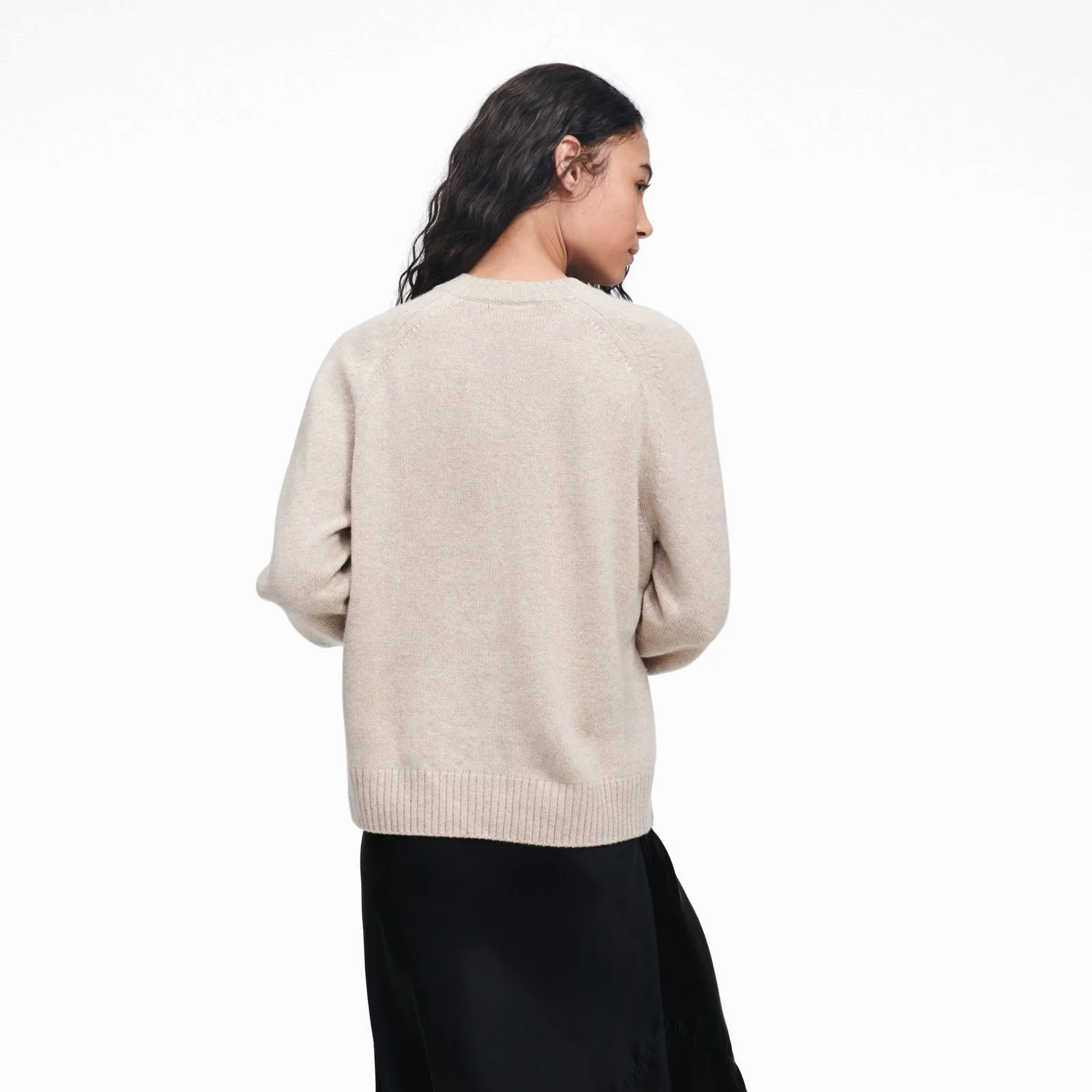 Recycled Cashmere Crewneck Sweater