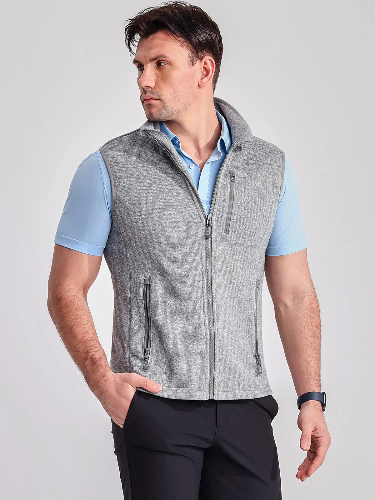 Recycled Tech Sherpa Vest