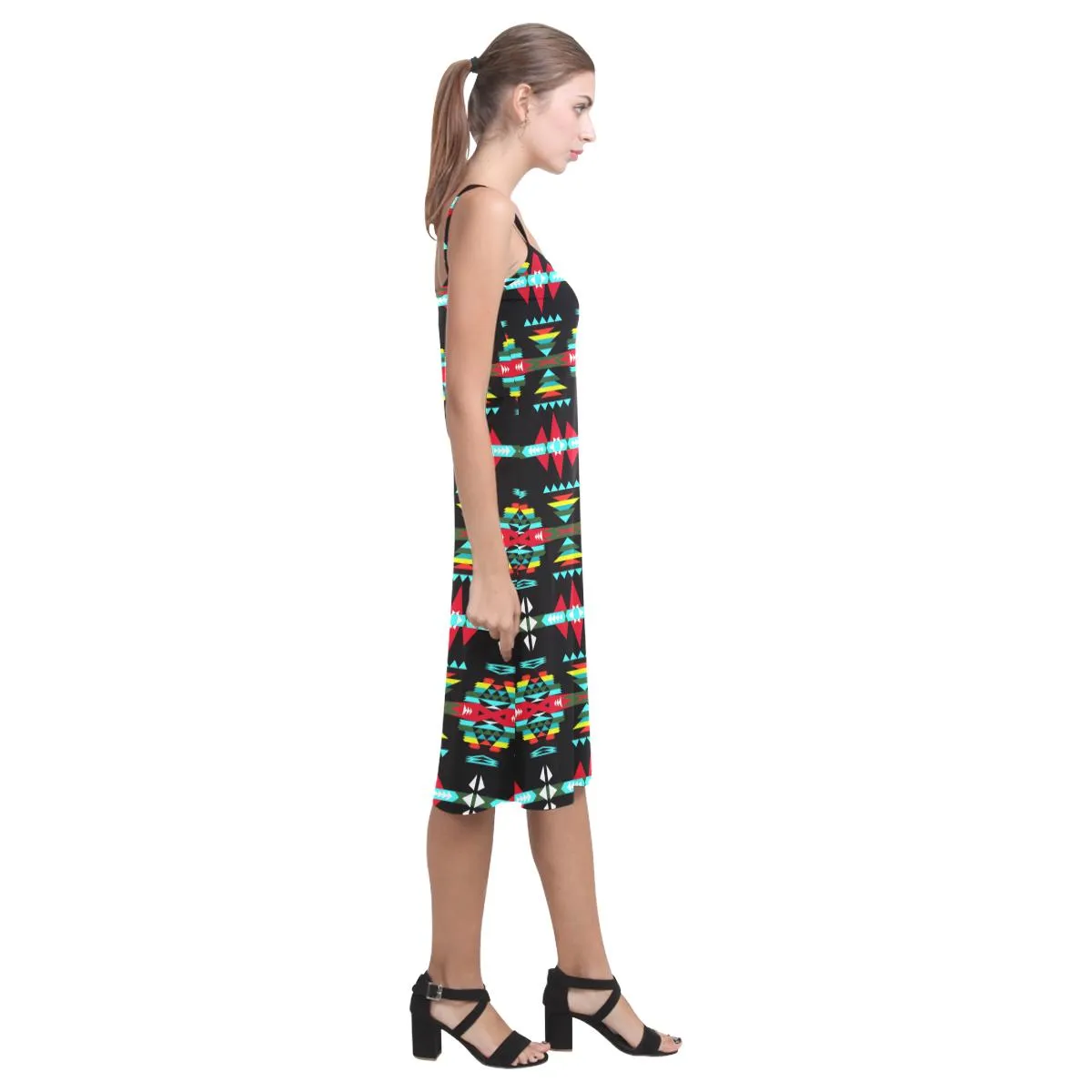 River Trail Sunset Alcestis Slip Dress