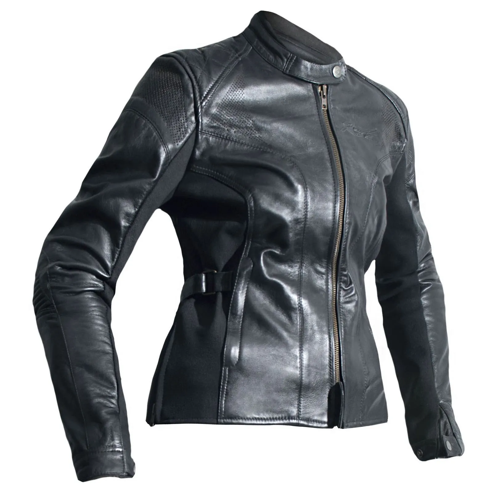 RST 2945 Kate CE Approved Ladies Leather Motorcycle Jacket - Black