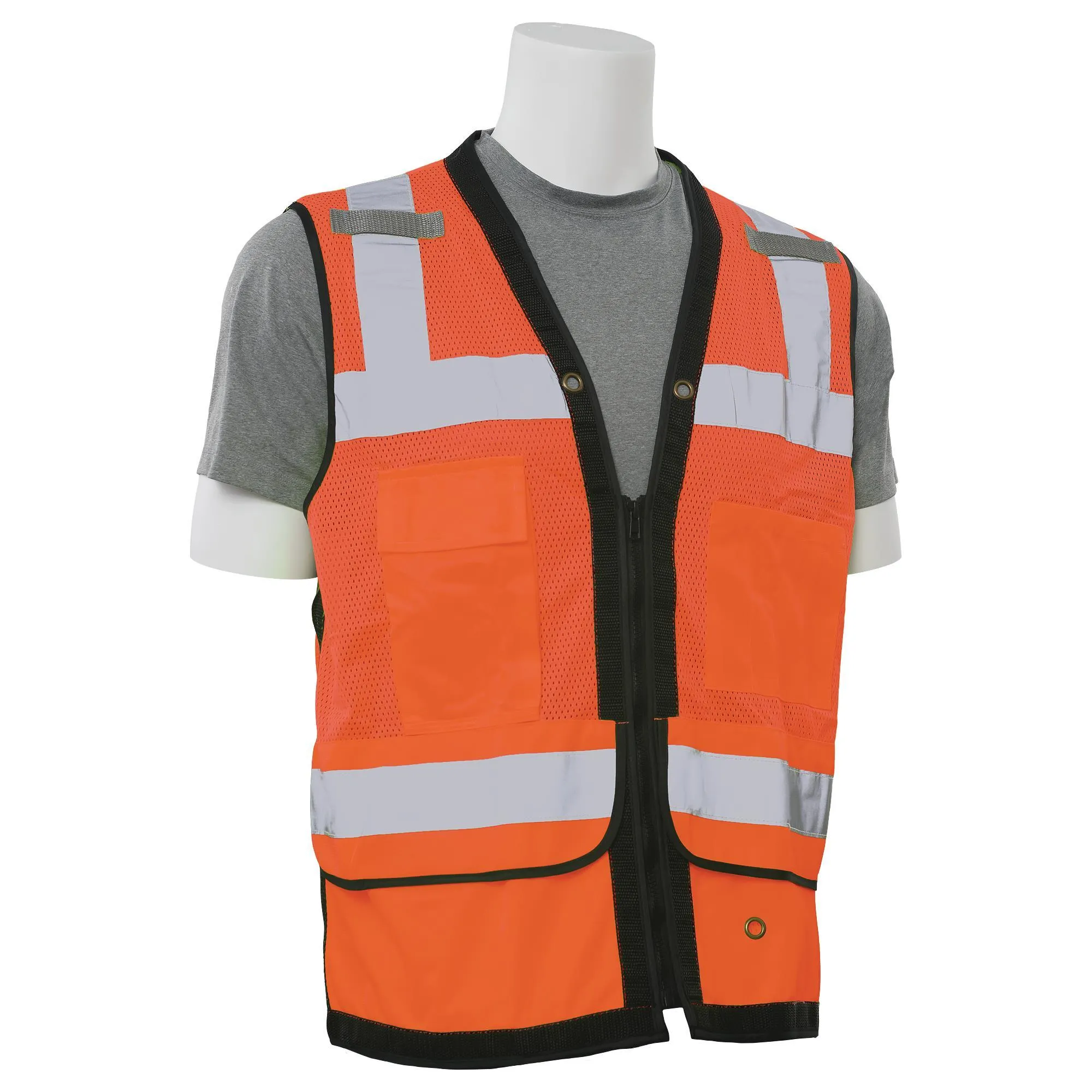 S251 Class 2 Premium Surveyor's Safety Vest with Tablet Pocket