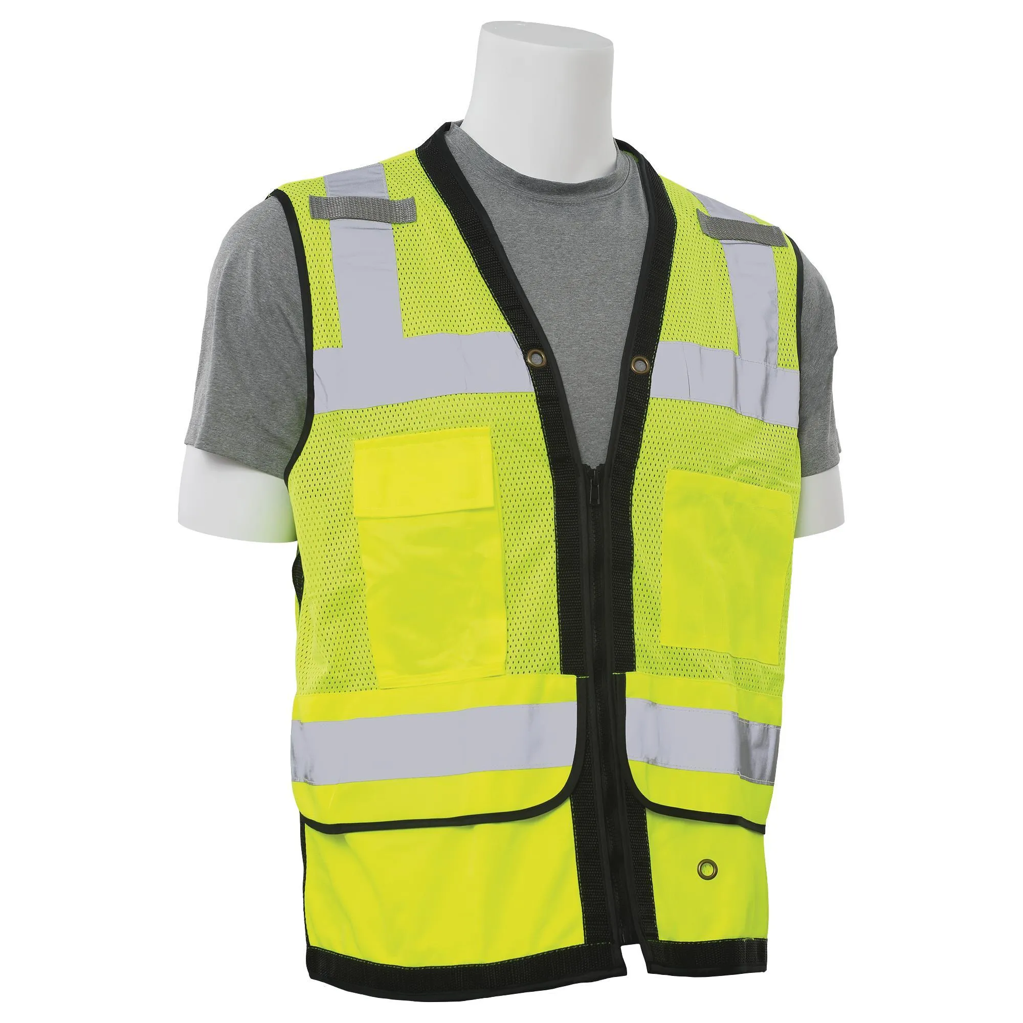 S251 Class 2 Premium Surveyor's Safety Vest with Tablet Pocket