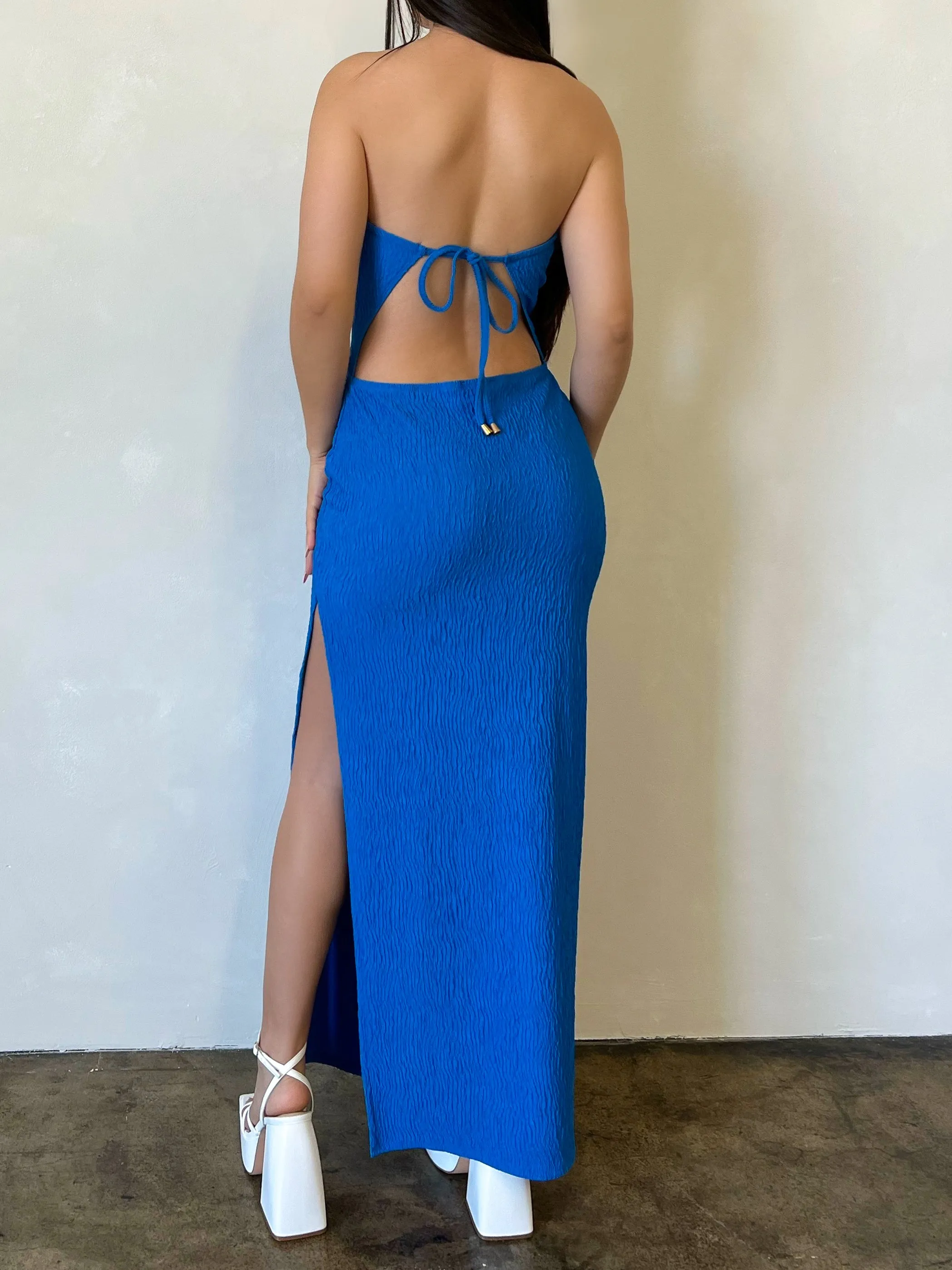 Sammy Maxi Dress (Blue)