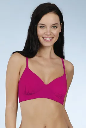 Slip On Racerback Swim Top - Cherry Pink