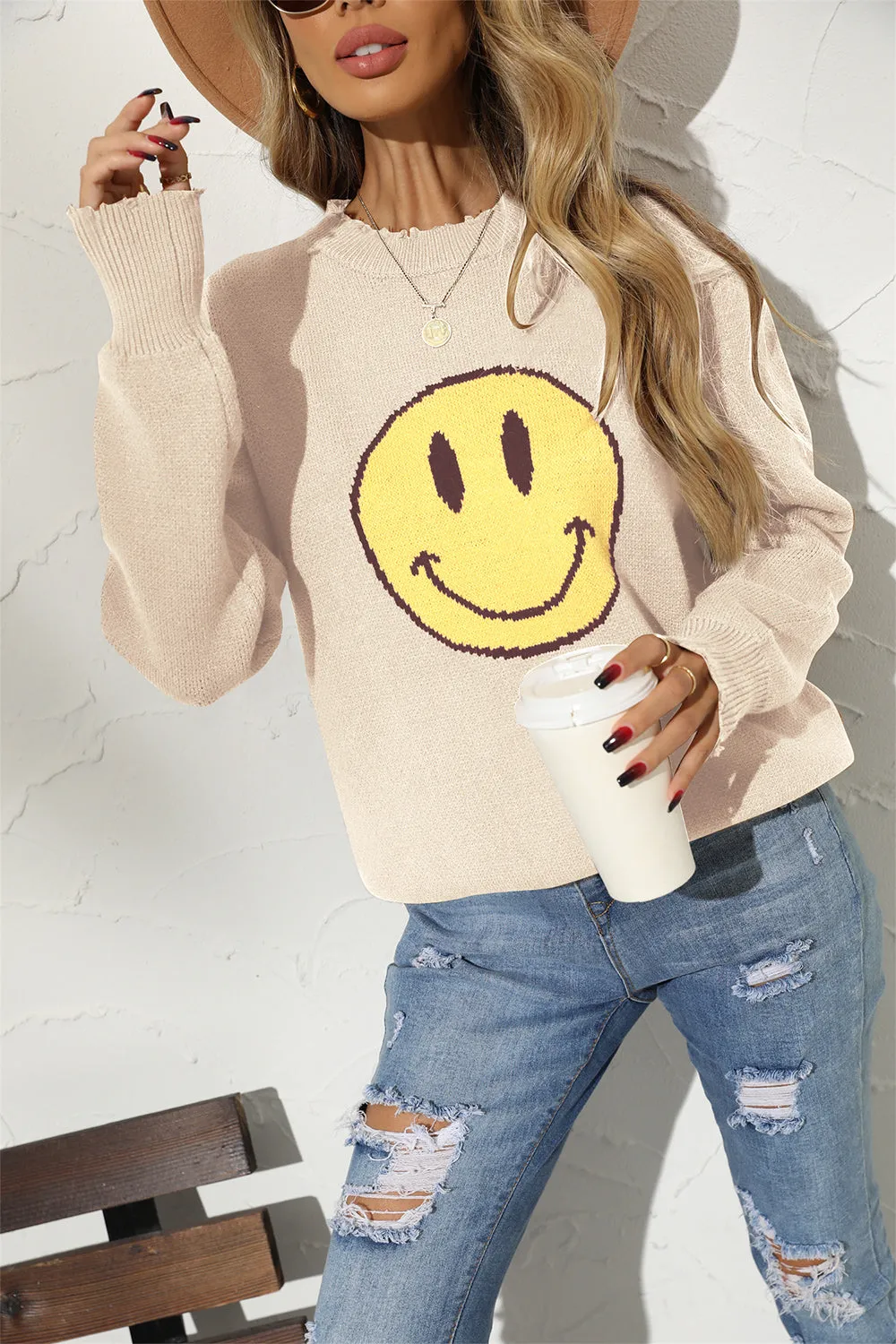 Smily Face Sweater