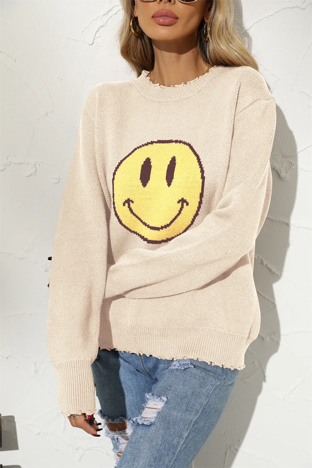 Smily Face Sweater