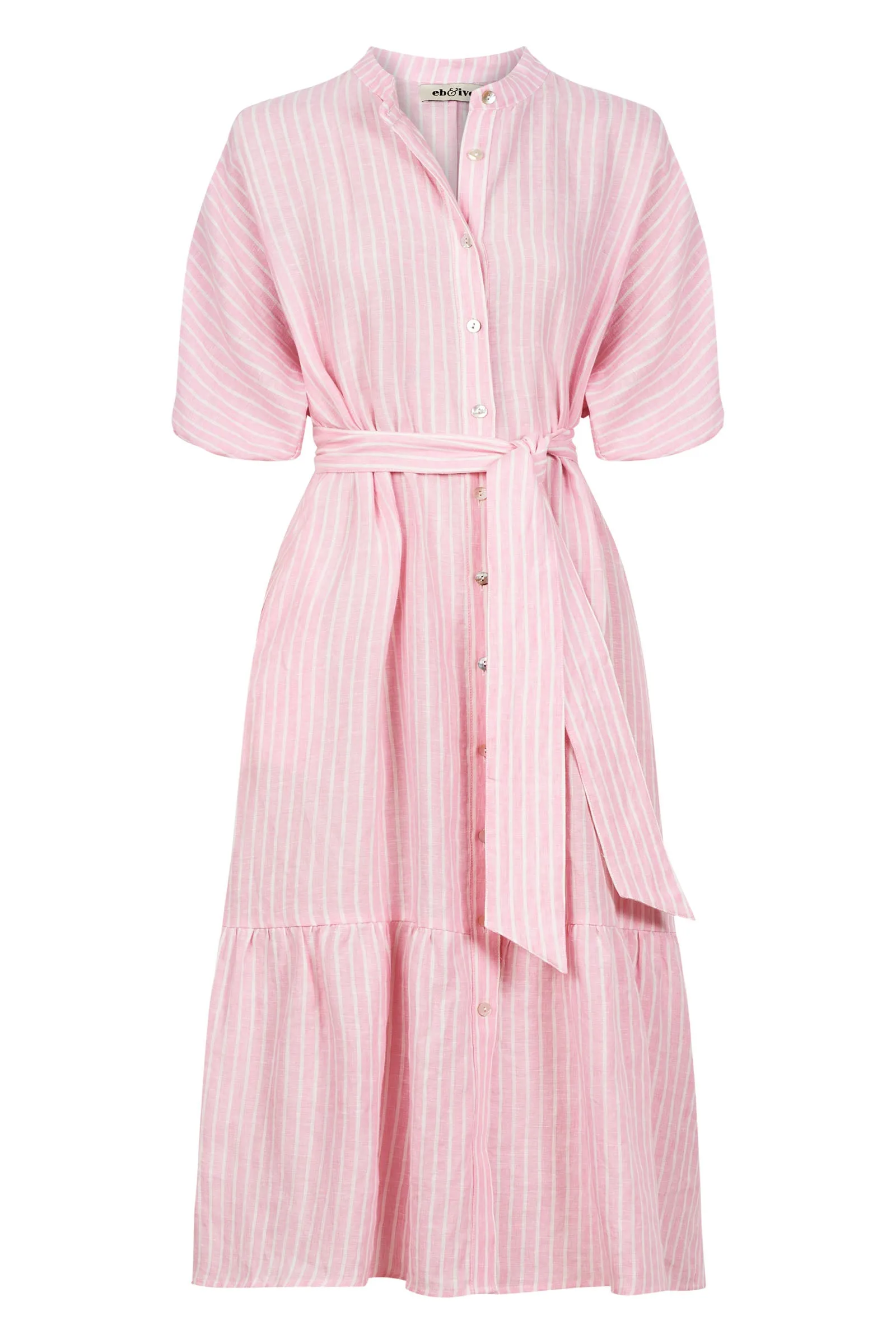 Sojourn Stripe Dress - Cameo