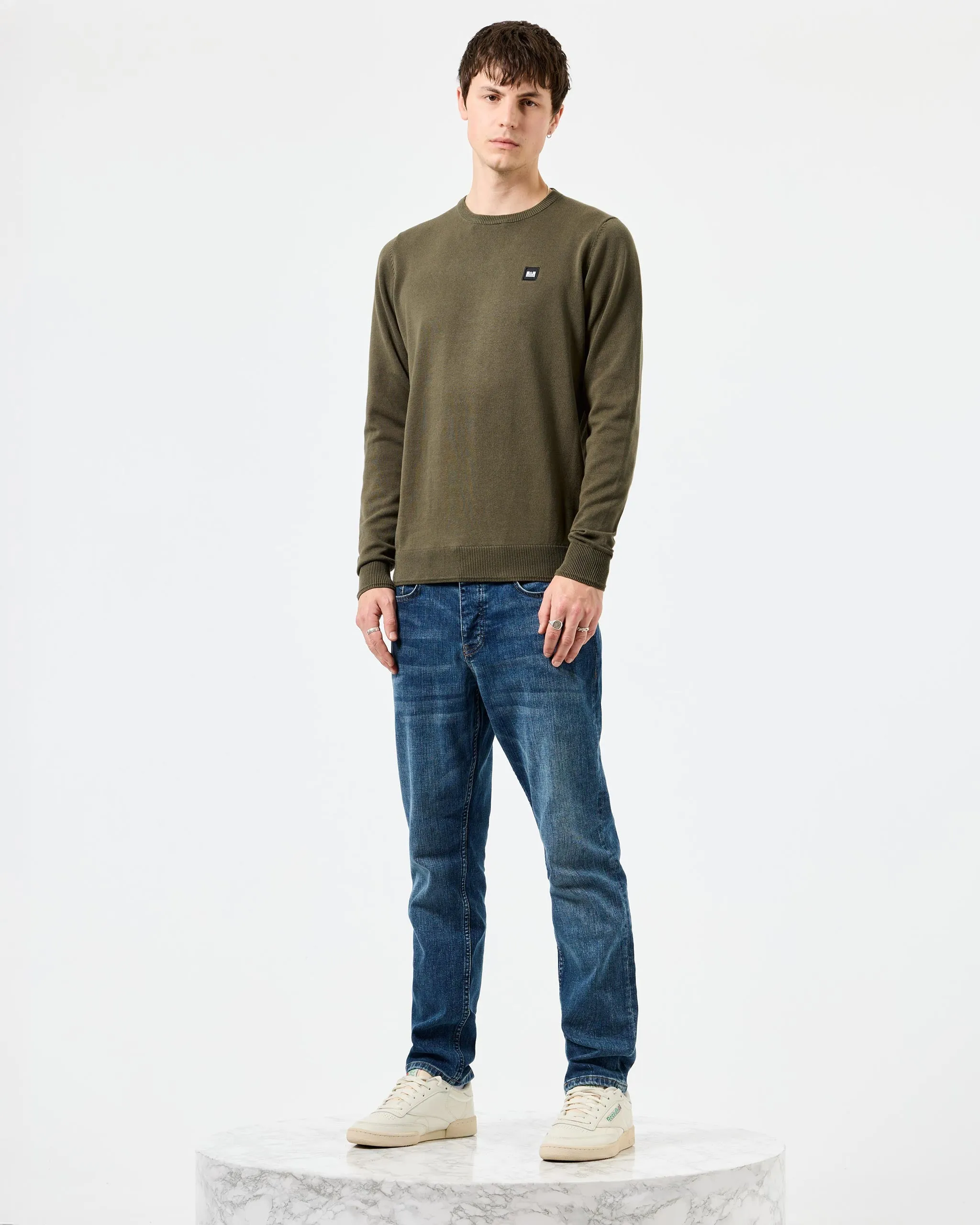 Solace Knitted Sweater Castle Green