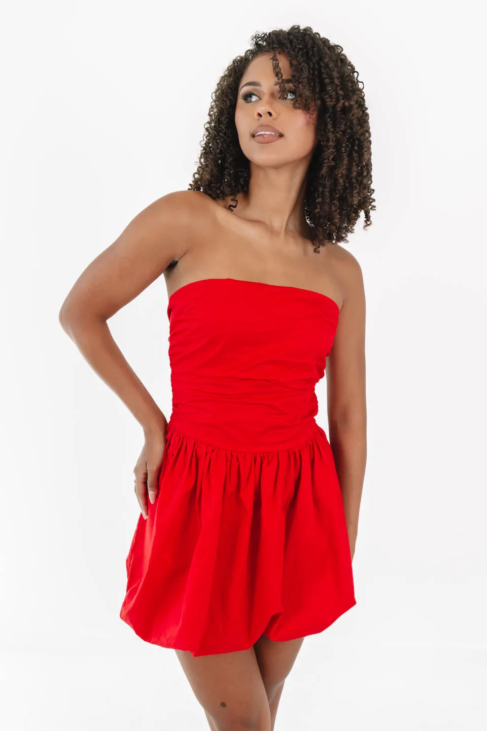 Start All Over Dress - Red