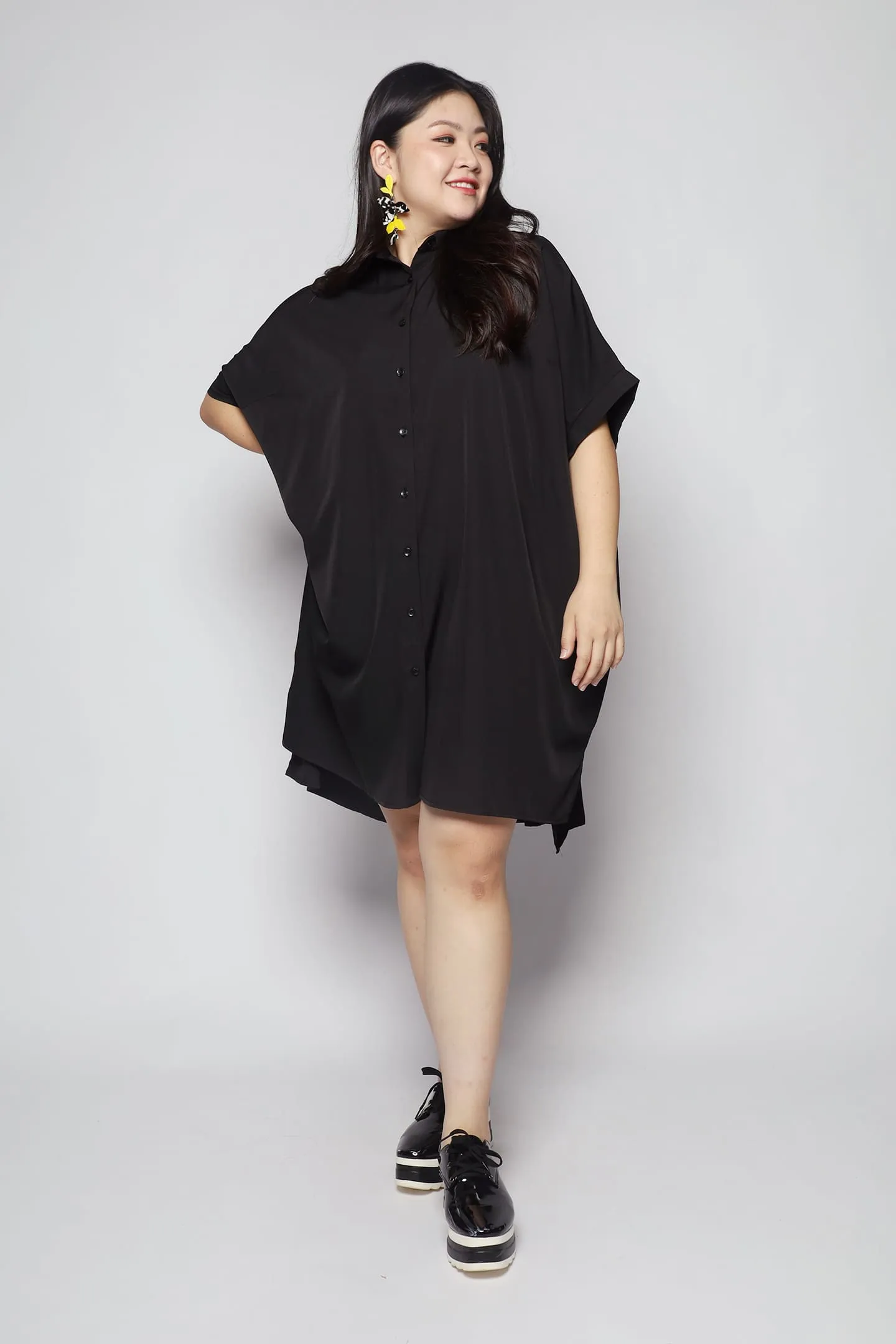 SUPERSTAR: Classics - Hanhan Shirt Dress in Black